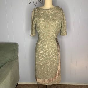 1950s 1960s wiggle dress
